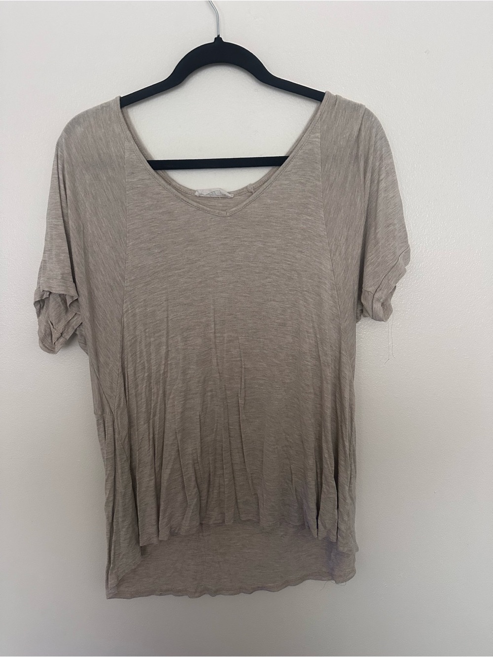CJLA Light Taupe Boyfriend Tee